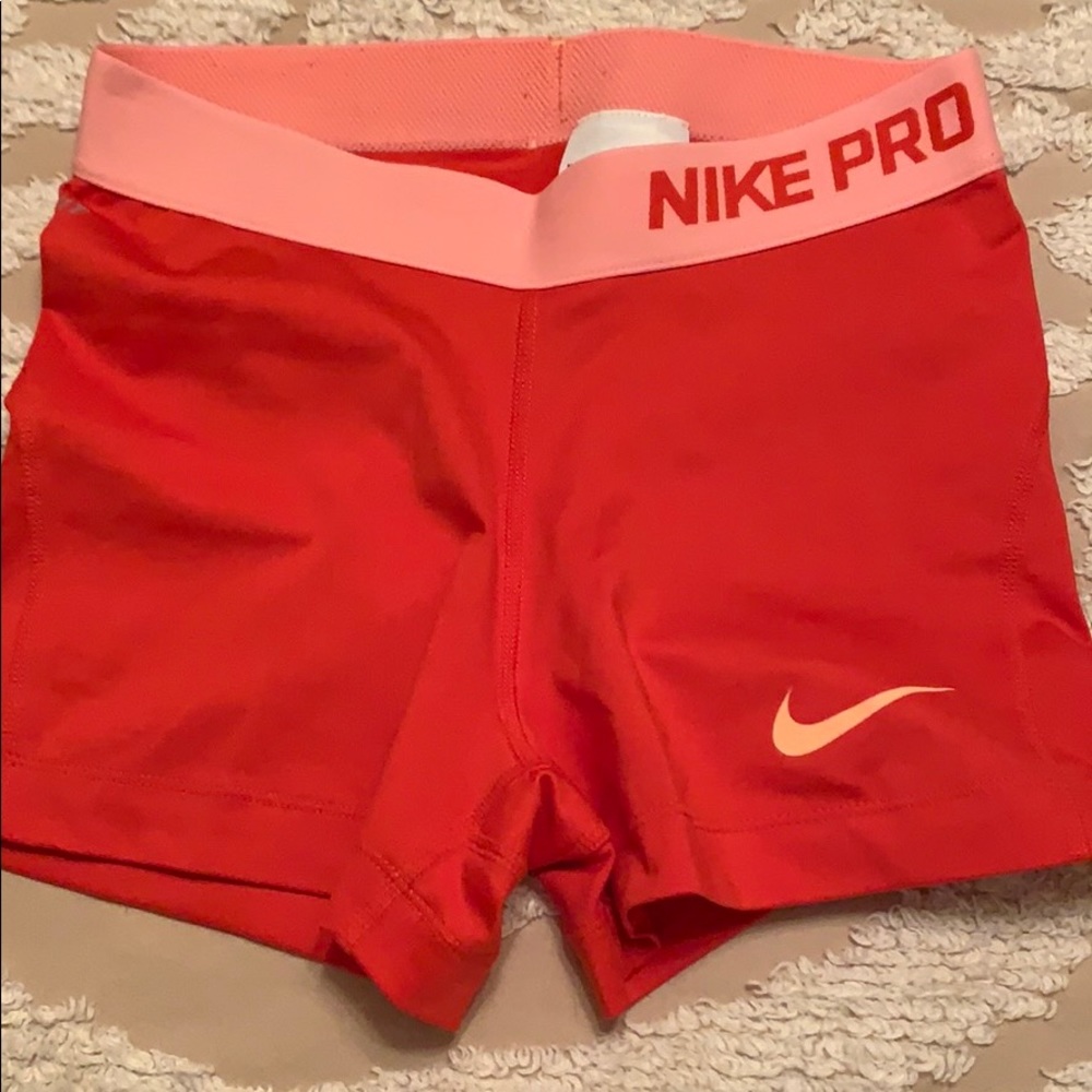 Nike pro compression shorts